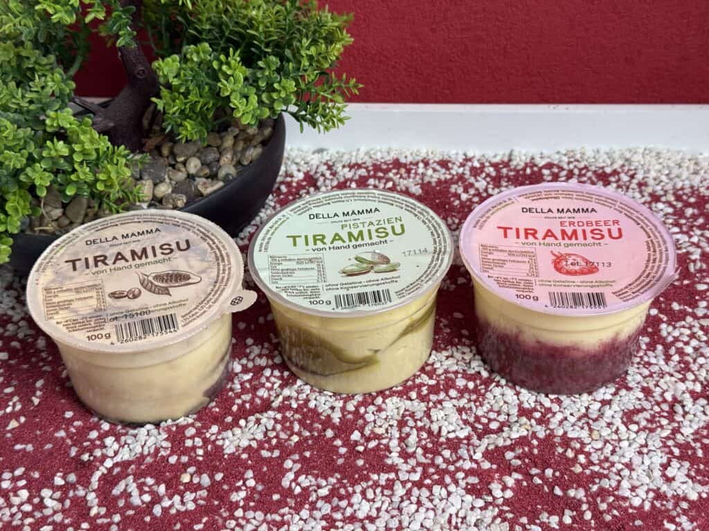 Della Mamma, die Tiramisu Sorten