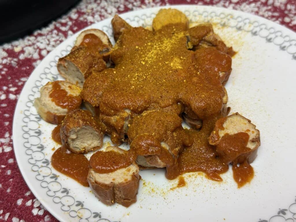 Unsere Currywurst mit dem Dortmunder Pöttken Currywurst Gewürz