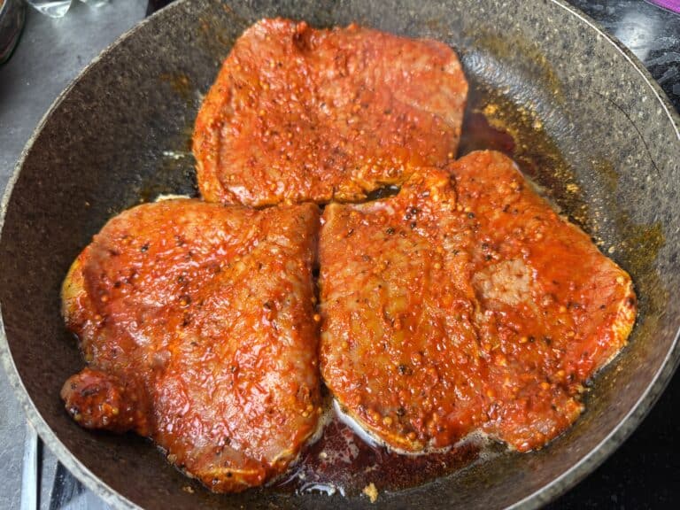 Metzgerei Böhm, das Lachssteak