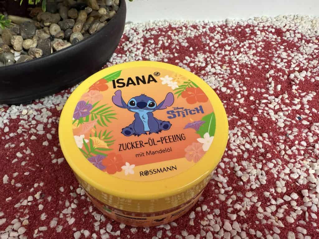 Das Isana Stitch Zucker-Öl-Peeling