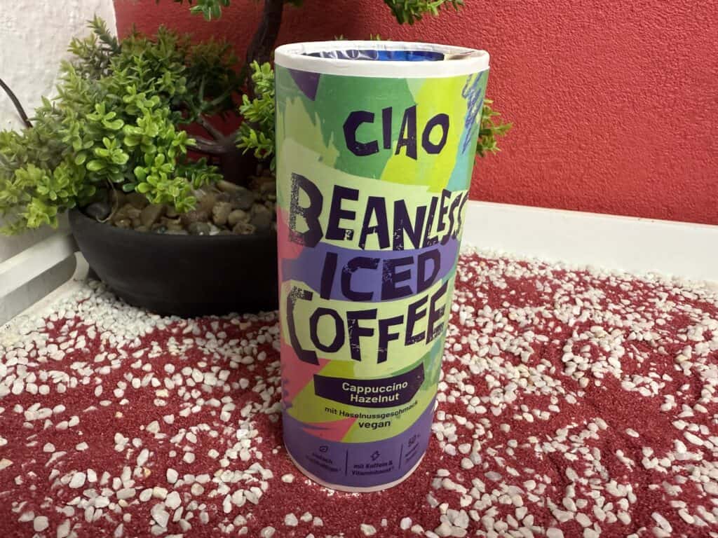 Der Ciao Coffee, die Sorte Cappuccino Hazelnut