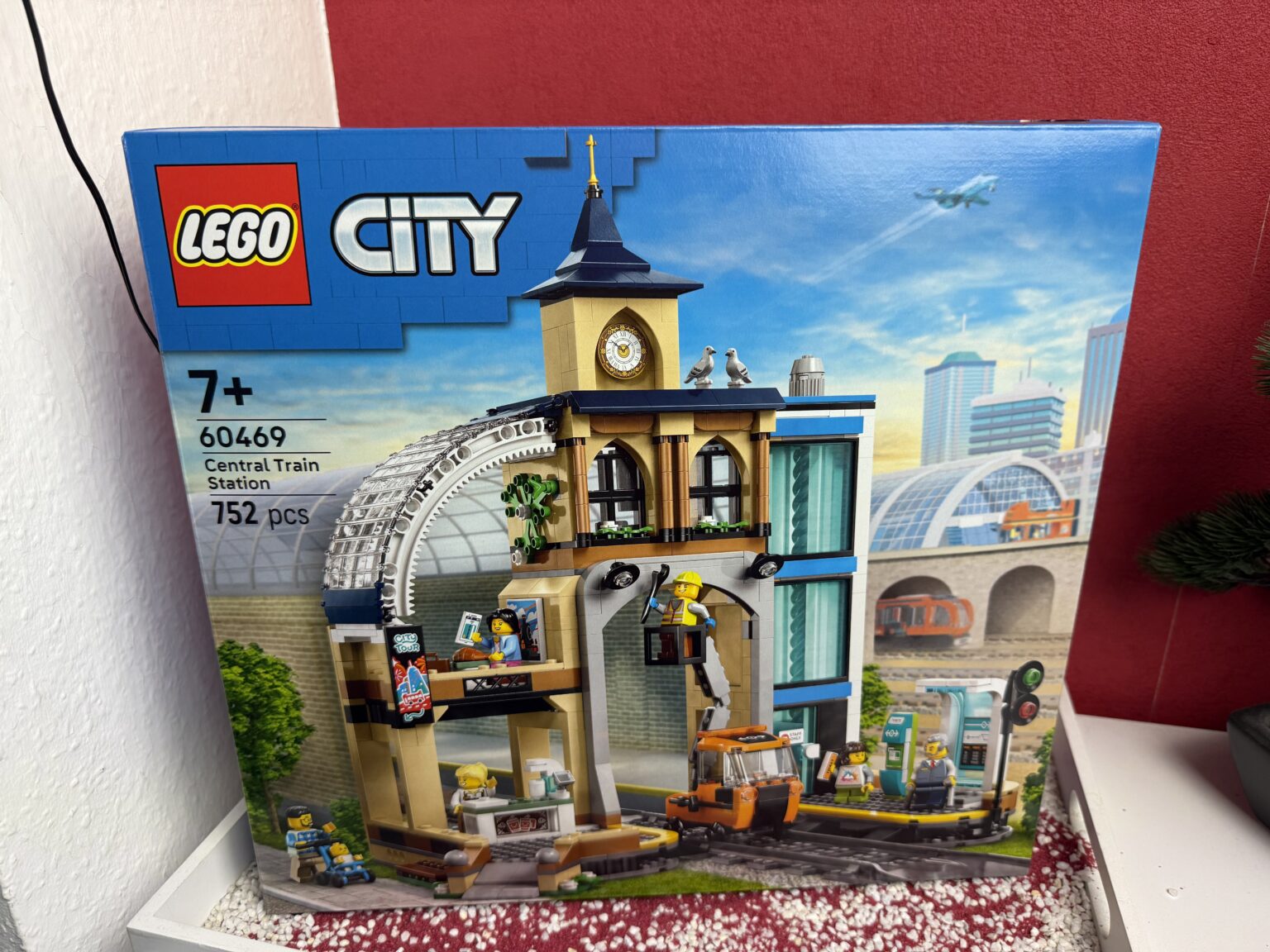 Der Lego City Hauptbahnhof