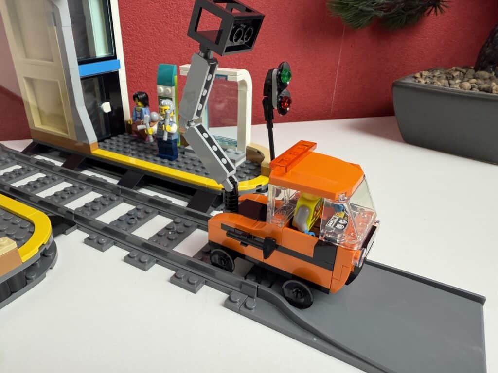 Der Wartungstriebwagen