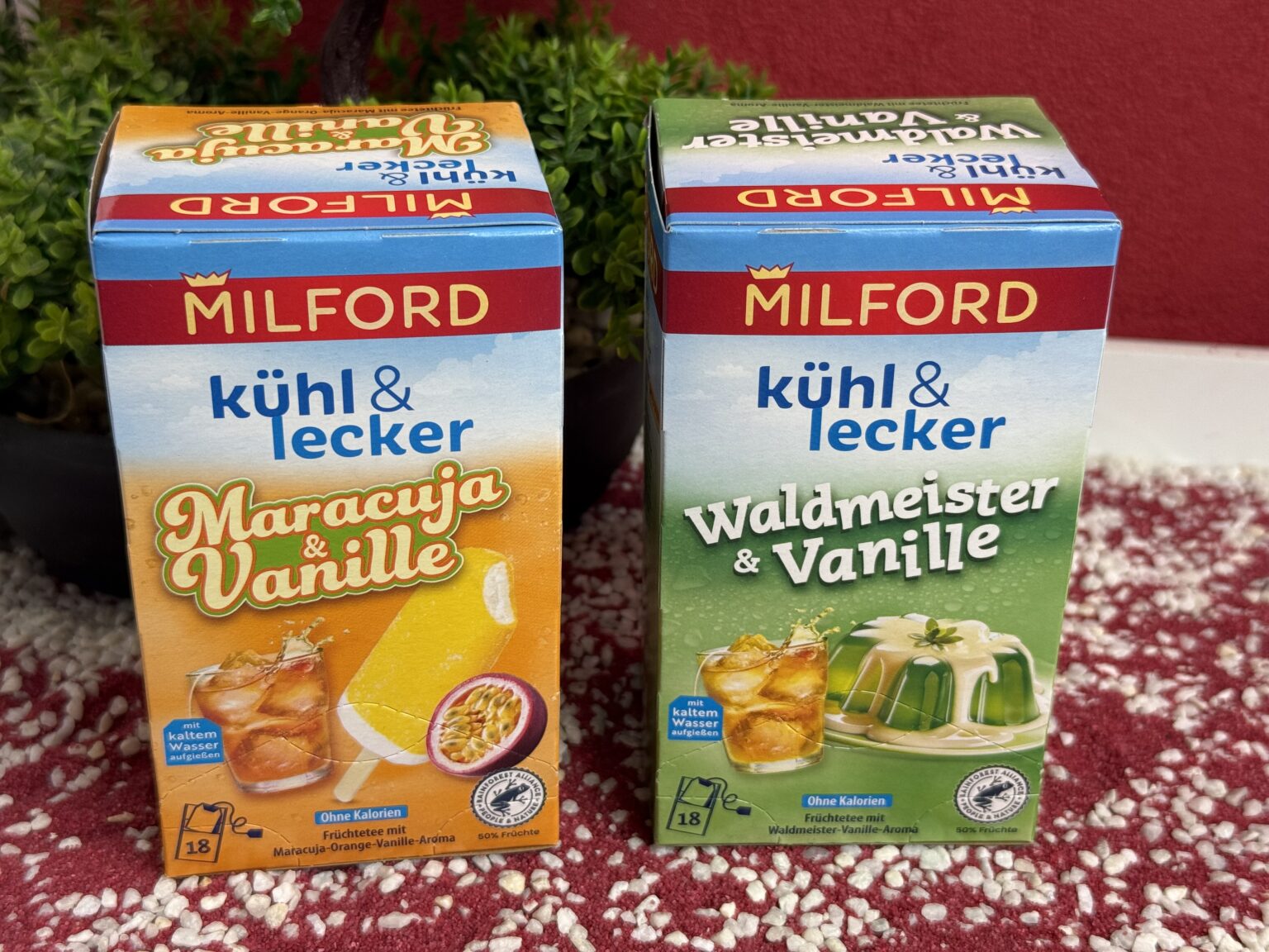 Milford Kühl & Lecker, zwei der neuen Sorten so schmeckt die Kindheit