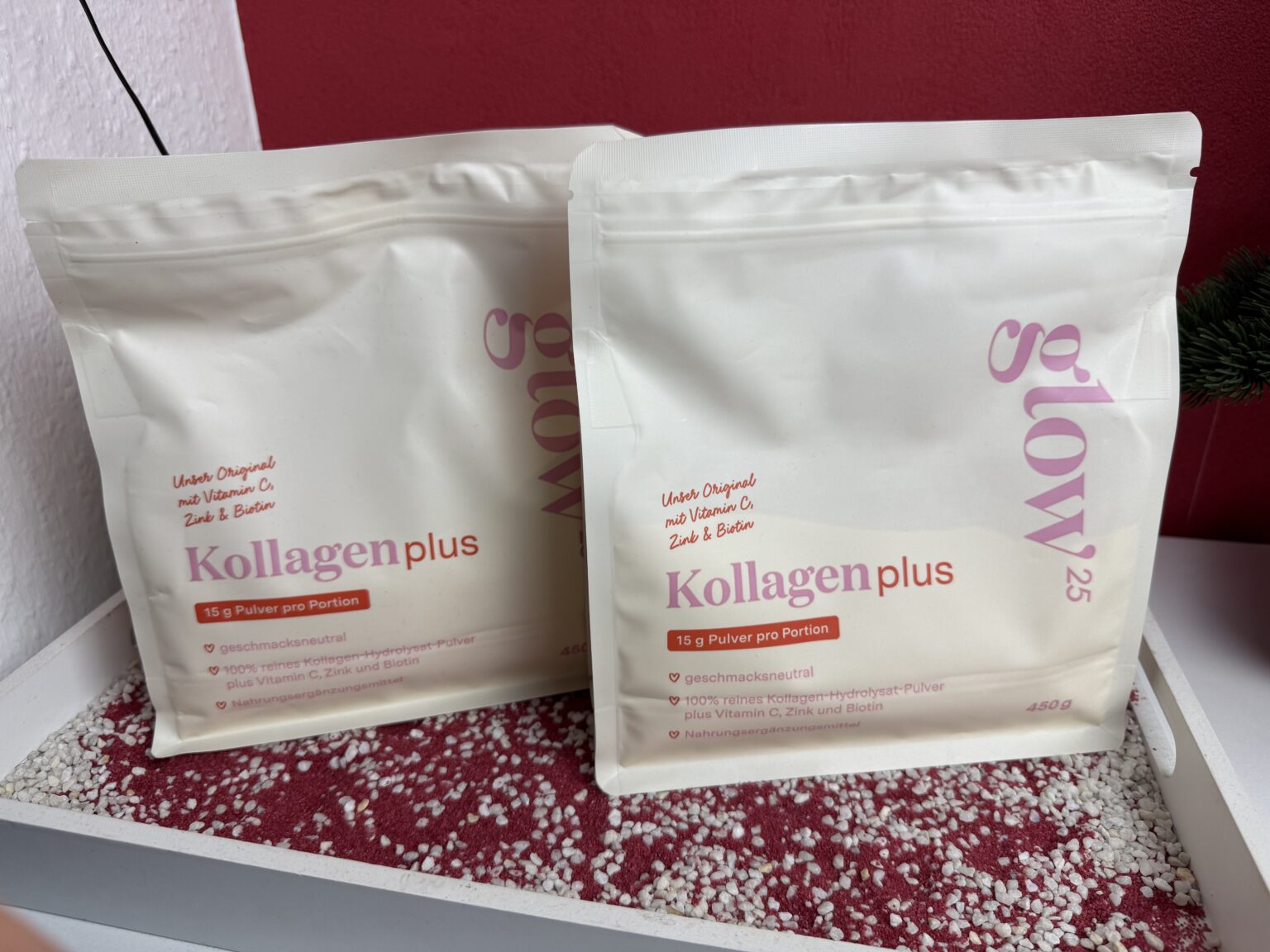 Mein Glow25 Kollagen Pulver