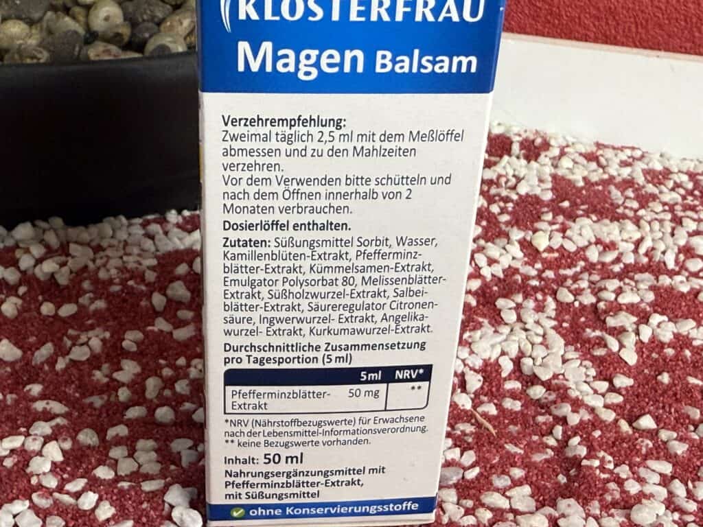 Alles Wissenwertes über den Klosterfrau Magen Balsam