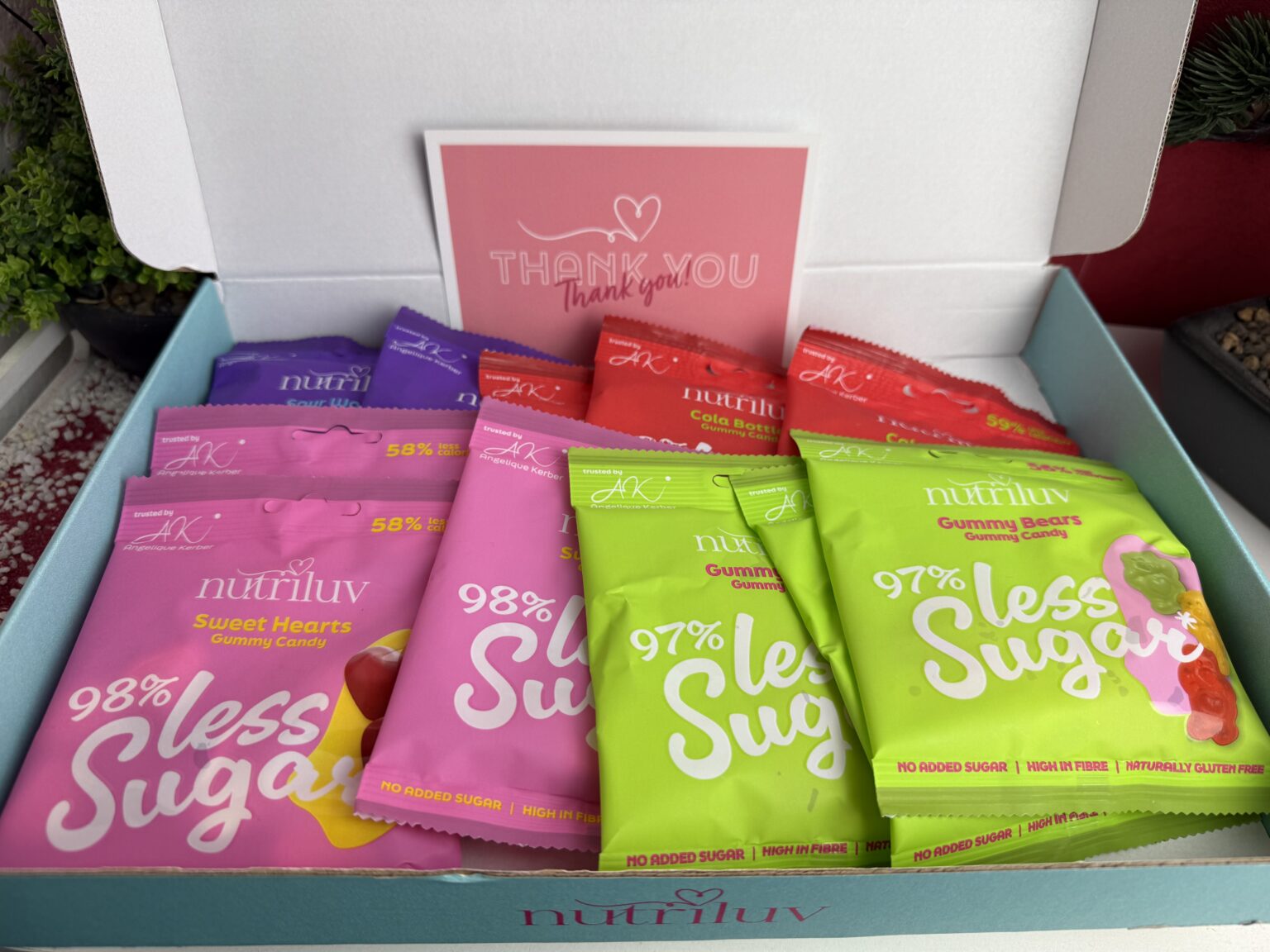 Die Low Sugar Gummies von Nutriluv