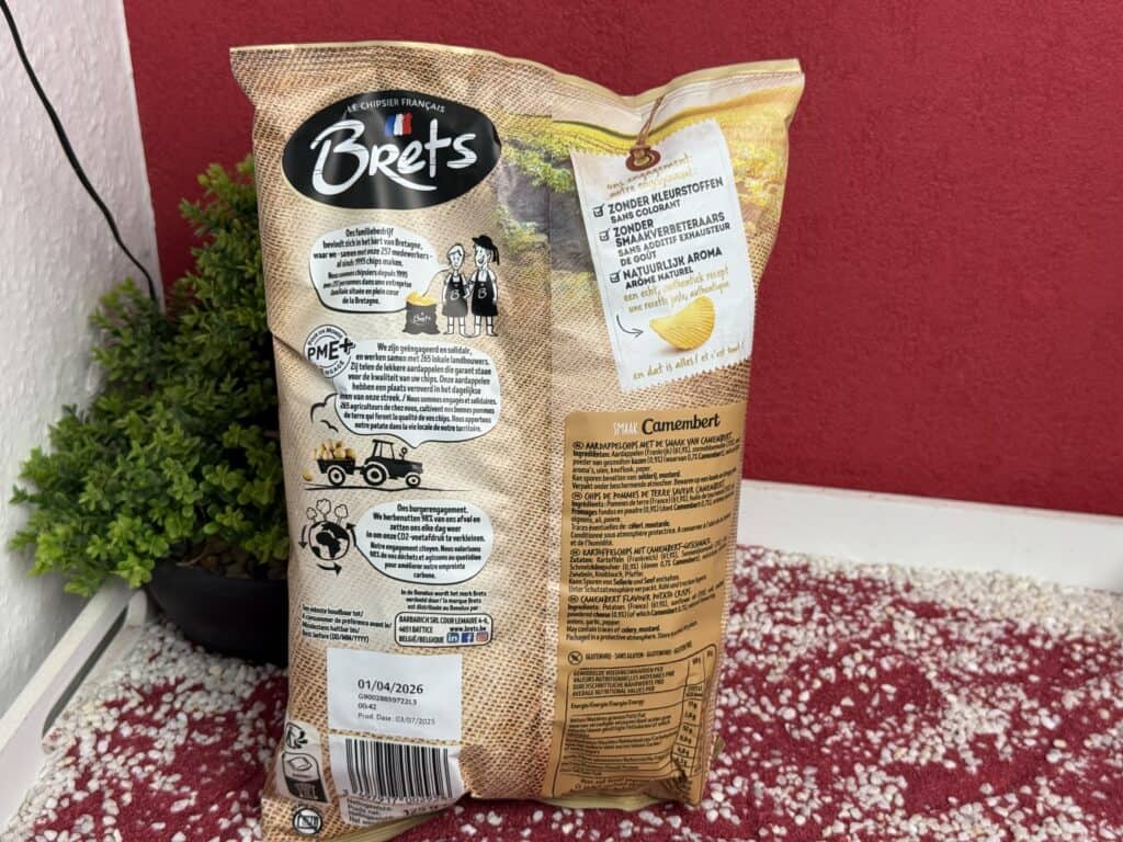 Die Brets Chips Tartiflette Camembert