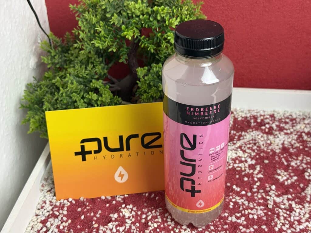 Pure Hydration, die Sorte Erdbeere-Himbeere