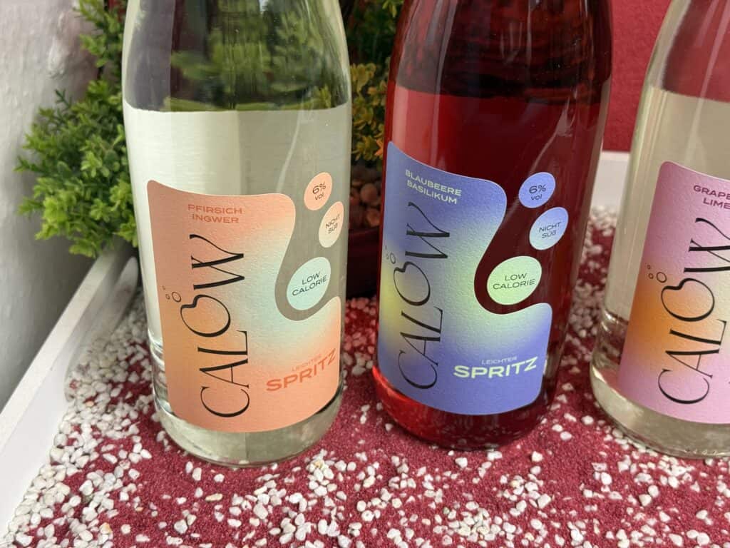 Die ersten zwei Sorten von Calow Spritz