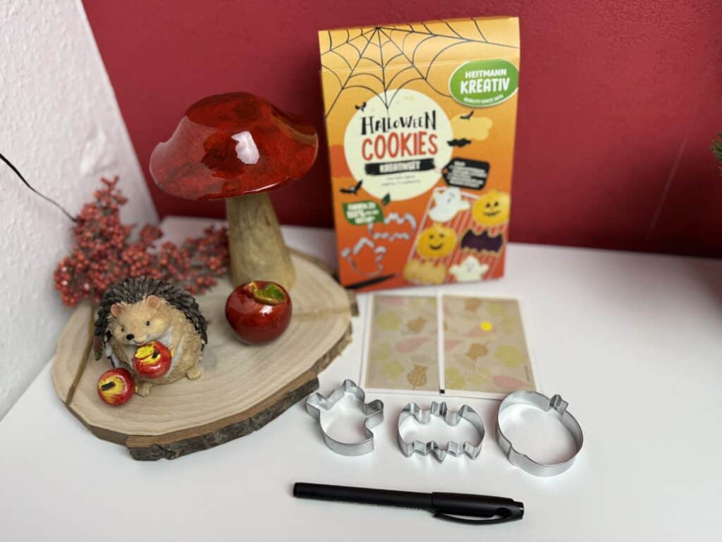 Das Heitmann Kreativ Halloween Cookies, der Inhalt