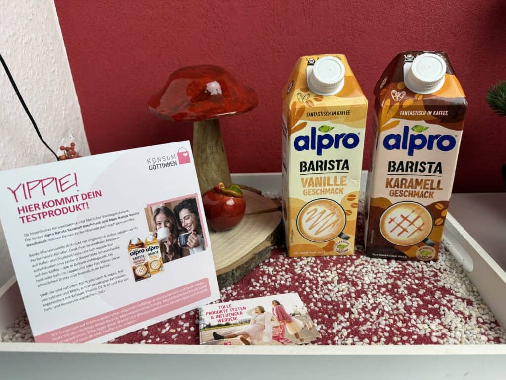Die beiden Sorten Alpro Barista