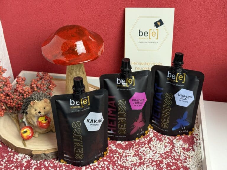 Bee Squeeze, der Honig im Quetschbeutel