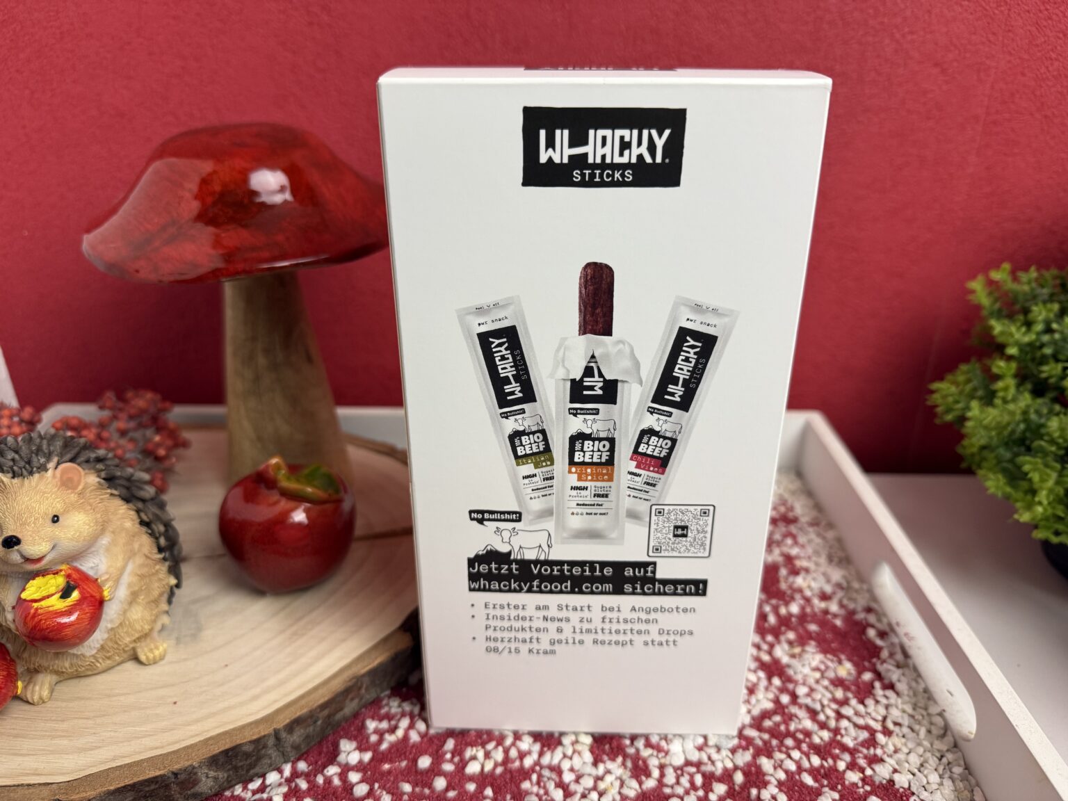 Die Whacky Bio Beef Sticks