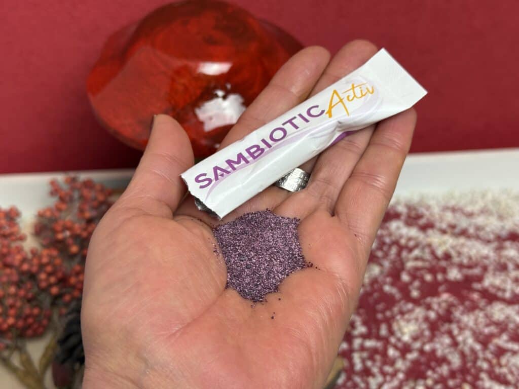 So sieht das Nutrasium SamBiotic Activ Pulver aus
