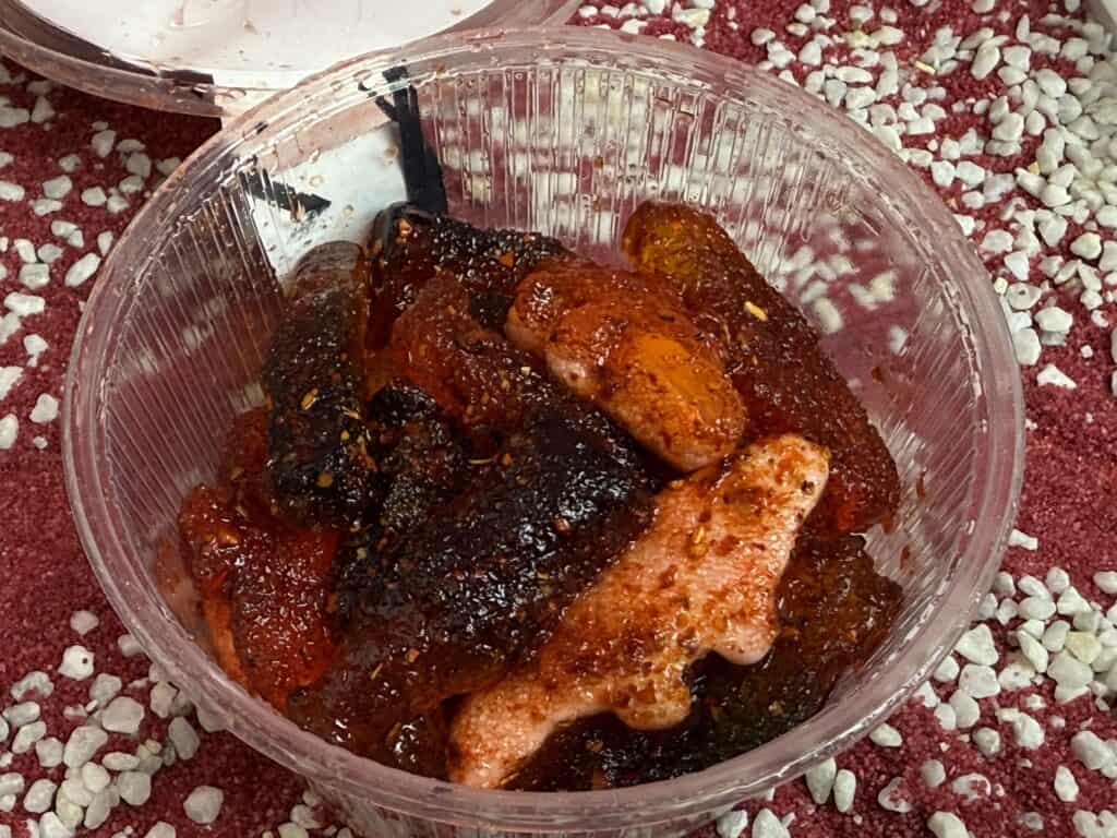 Die Fuego Dulce Weingummis, sie sehen schon scharf aus, oder?