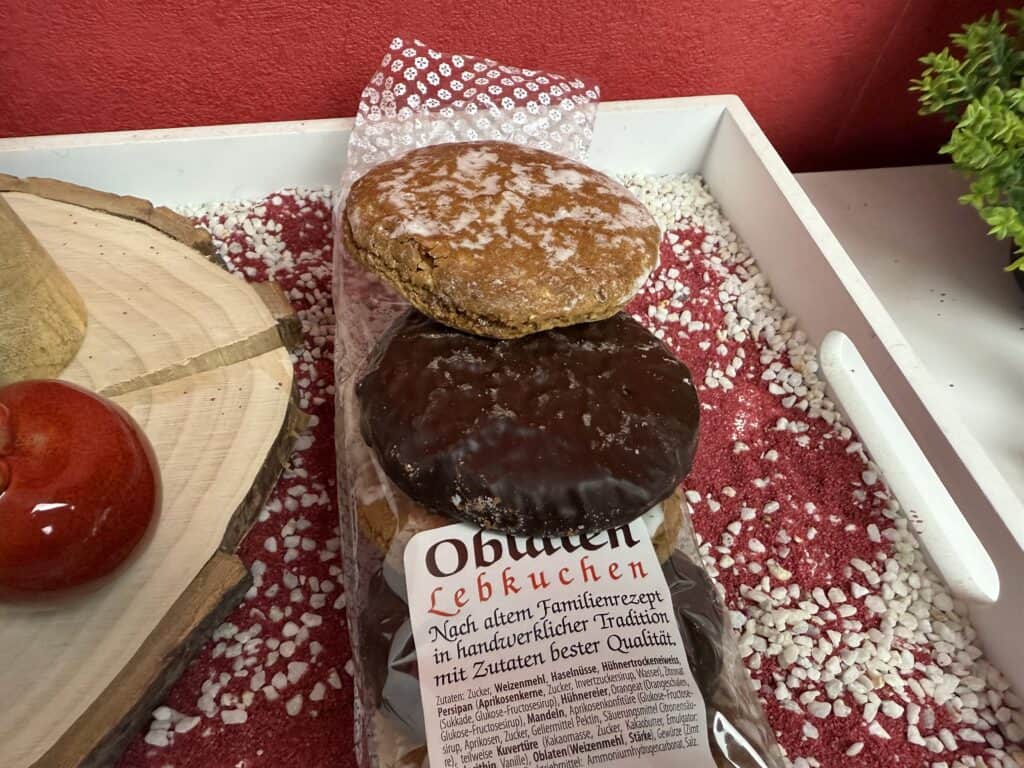 Die Oblaten Lebkuchen von der Backstube Krümel