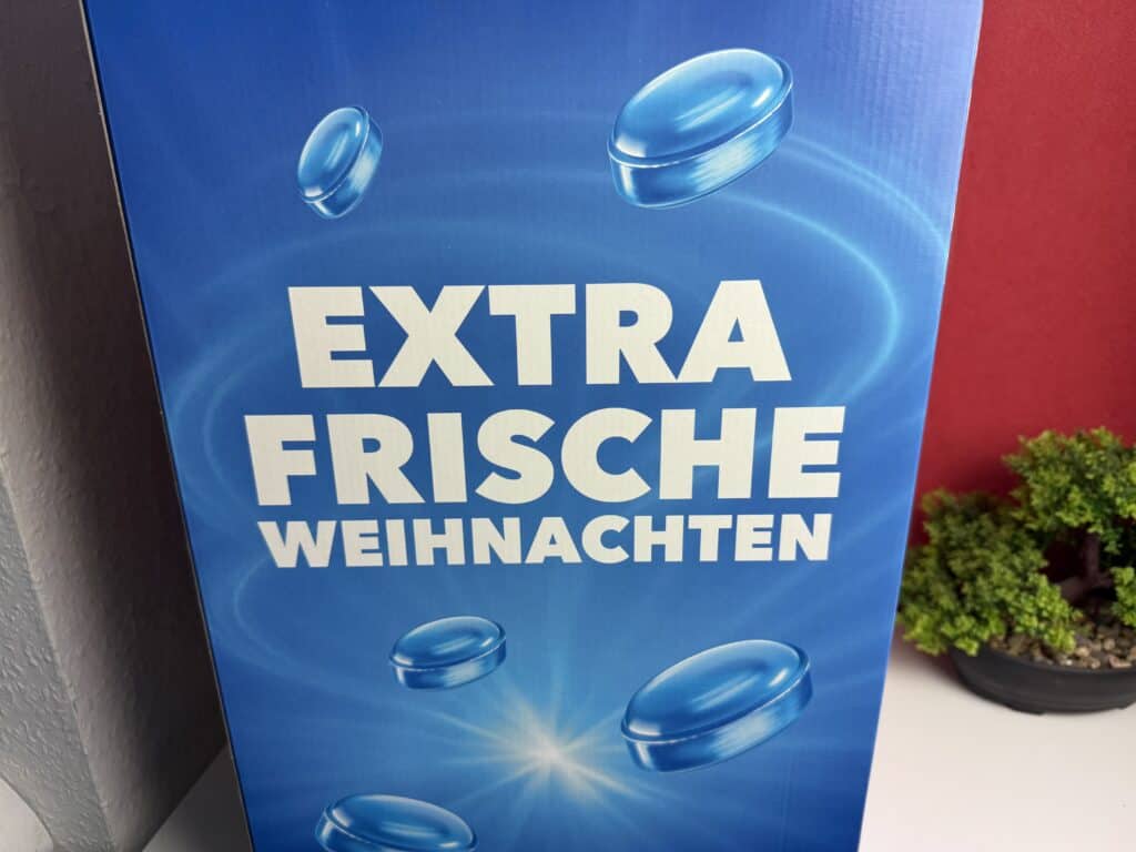 Der Wick Adventskalender von der Seite