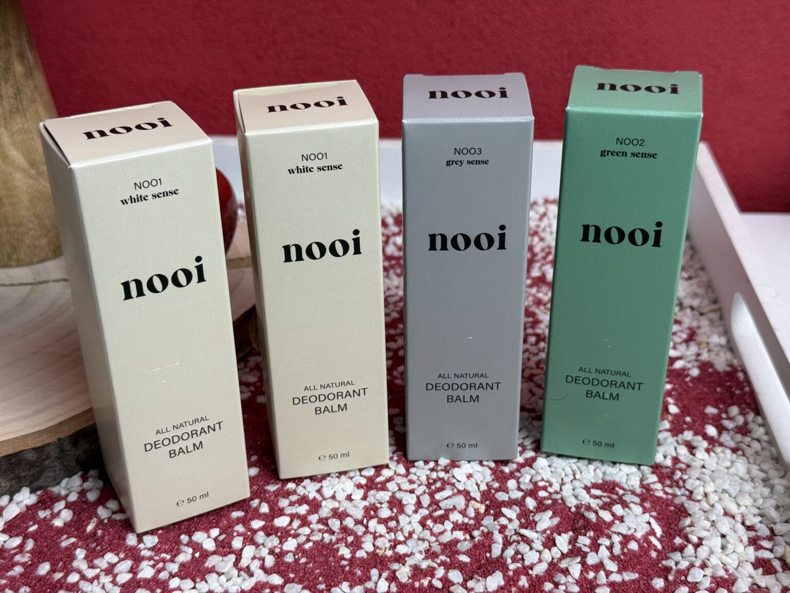 Meine Nooi Deo Creme in verschiedenen Sorten