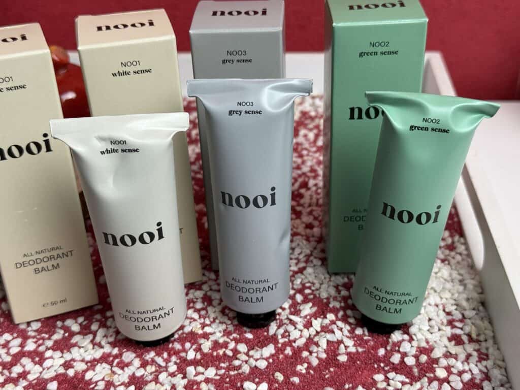 Die Nooi Deo Creme, sind die Tuben nicht ein echter Hingucker?