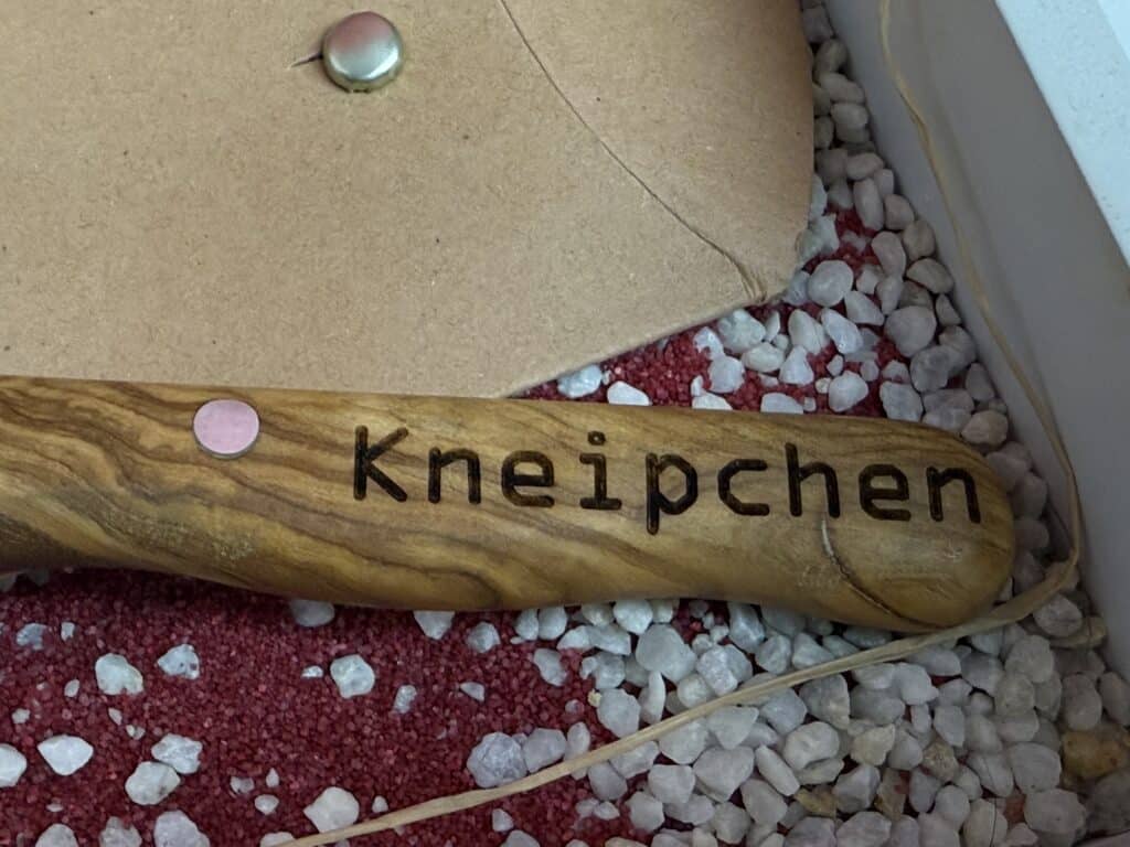 Hier seht ihr den Griff von dem Kneipchen Messer