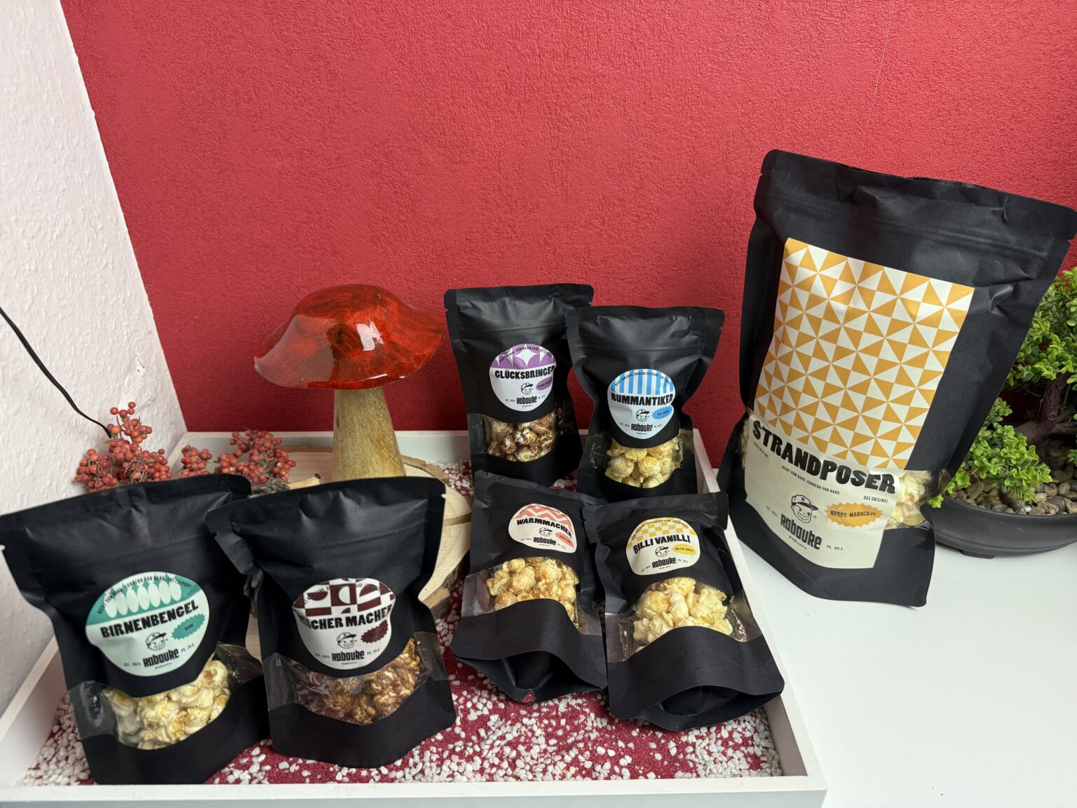 Meine Sorten von Rabauke Popcorn
