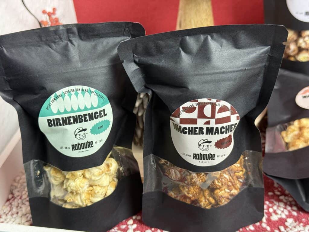 Hier seht ihr einige Sorten von dem Rabauke Popcorn