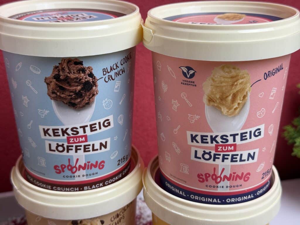 Und die anderen beiden Sorten von Spooning Cookie Dough Keksteig zum Löffeln