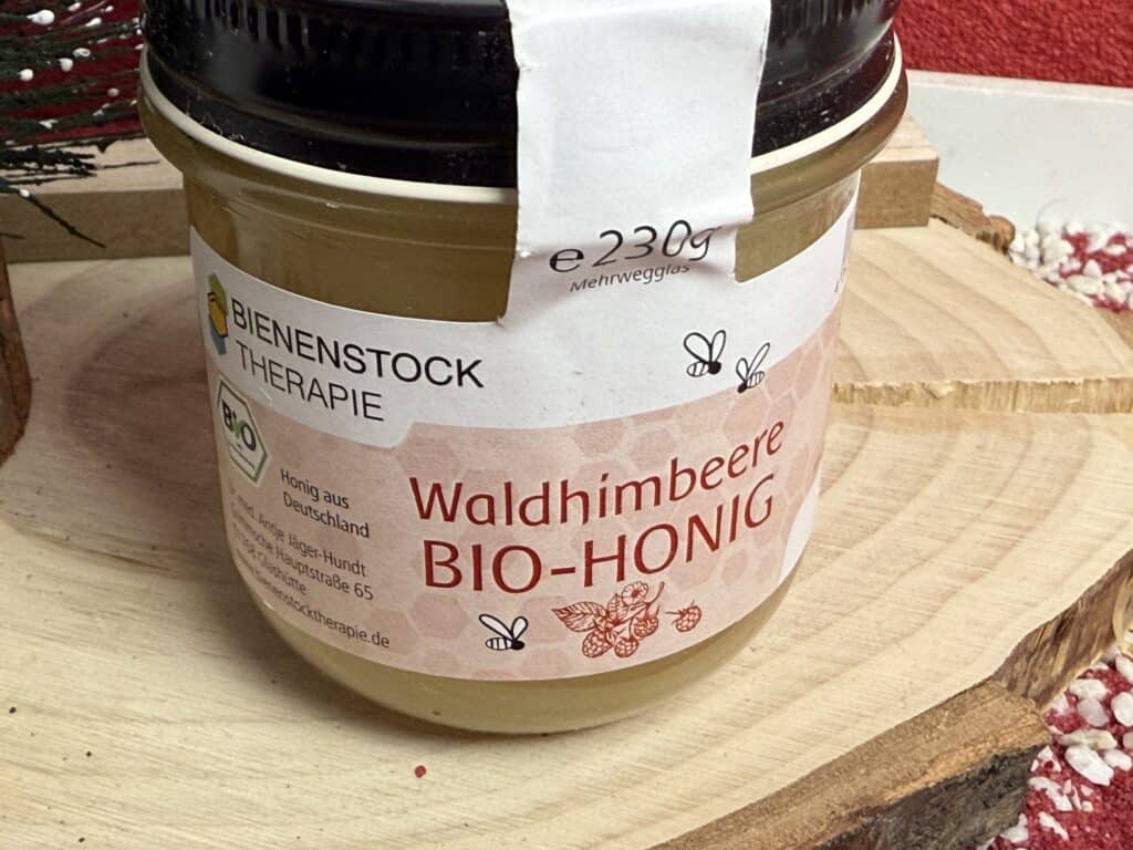 Der leckere Waldhimbeer Honig