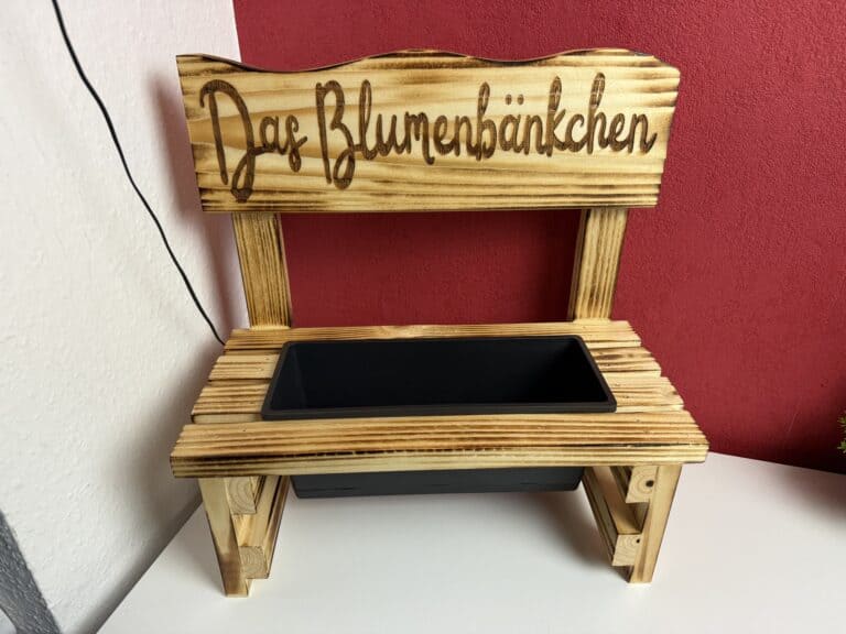 Meine KlaSa Kreativwerkstatt Blumenbank