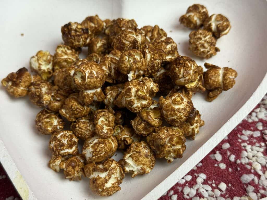 Und hier die Sorte Wacher Macher von Rabauke Popcorn in Nahaufnahme