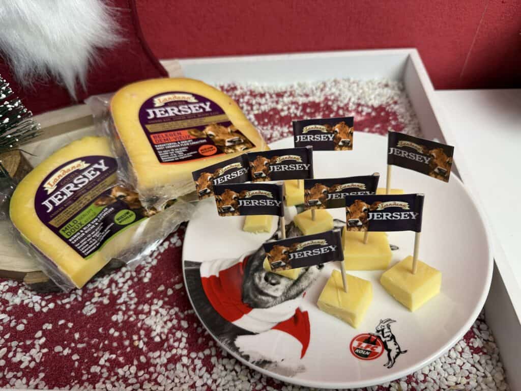 Schick angerichtet mit den Piecksern