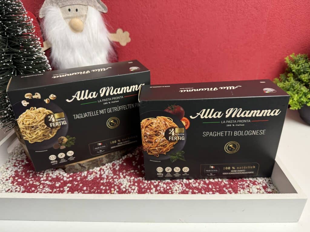 Und weitere zwei Fertiggerichte