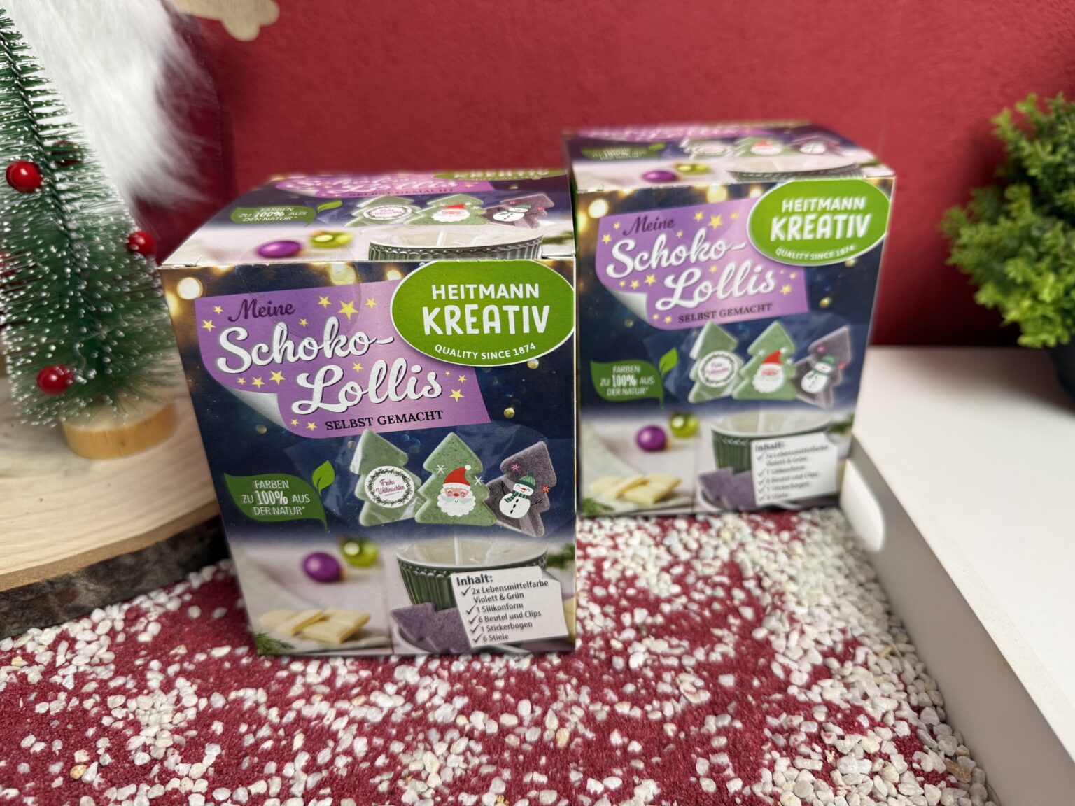 Mein DIY Set Heitmann kreativ Schoko Lollis