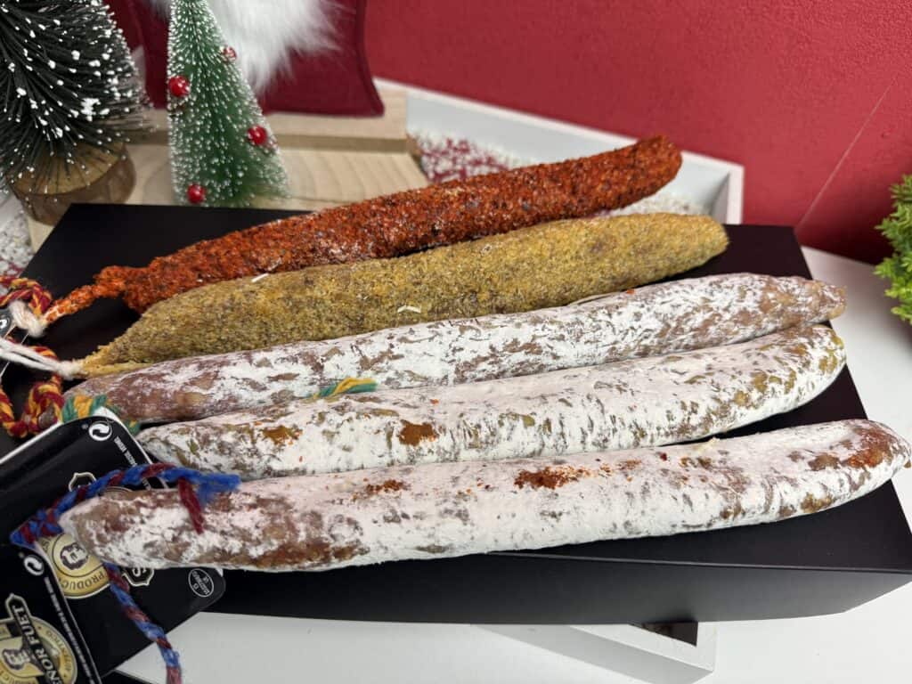 Meine verschiedenen Sorten Fuet von Jockis Leckerbissen