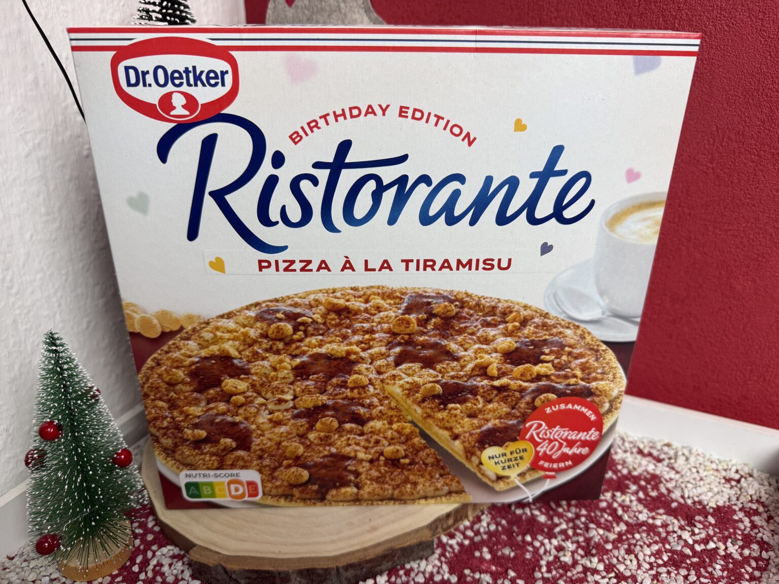 Die Dr. Oetker Pizza Tiramisu