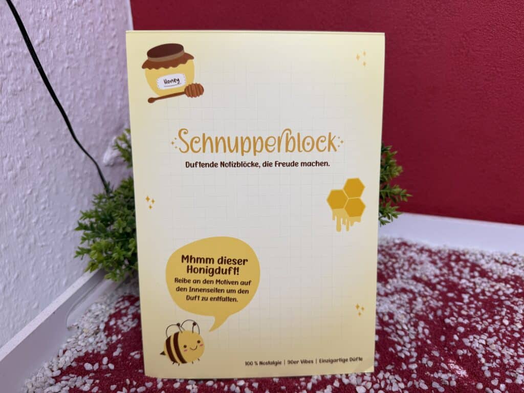 Der Schnupperblock Honig-Zauber