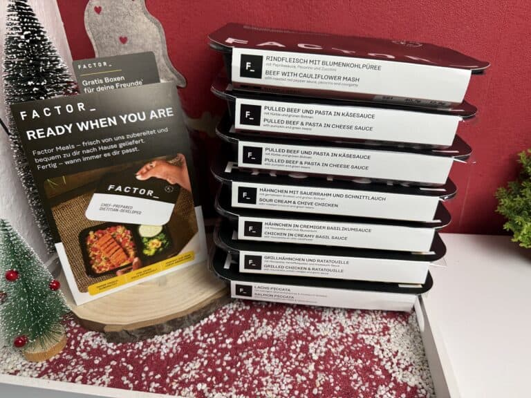 Meine erste Lieferung Factor Meals