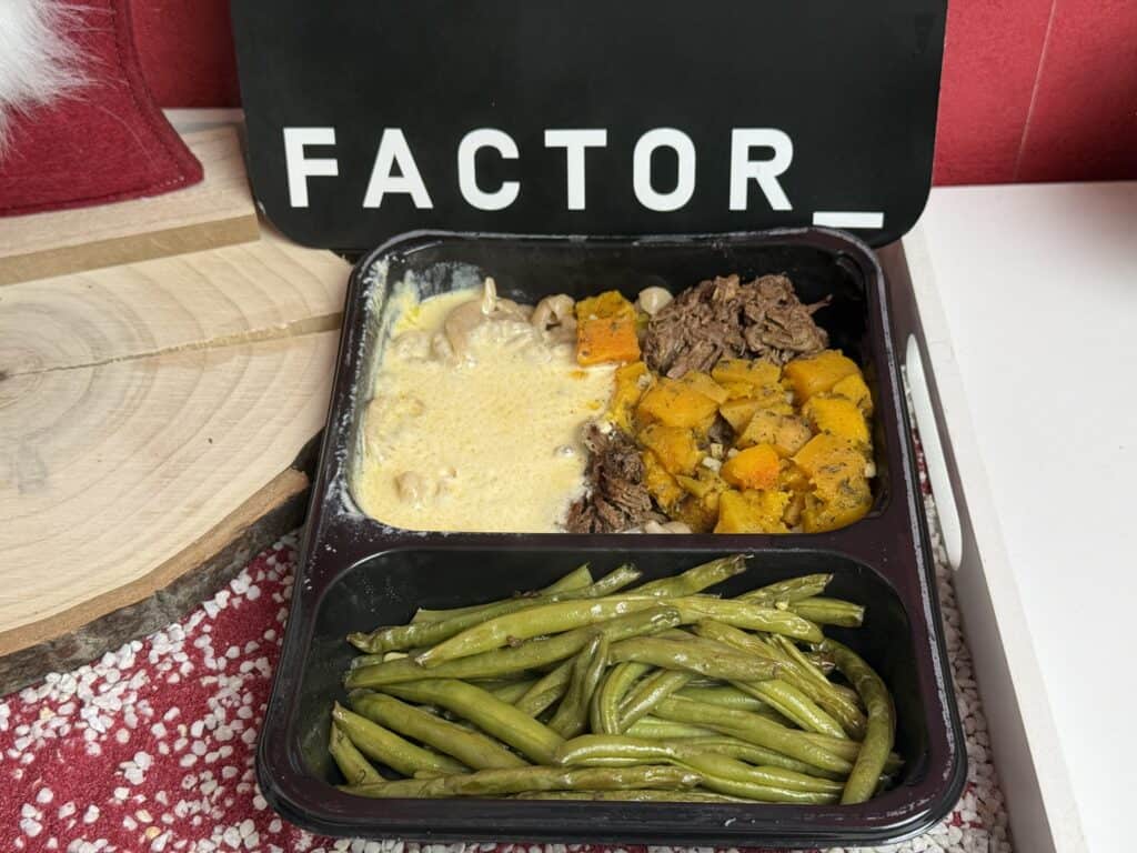 So lecker sehen die Gerichte von Factor Meals aus und shcmecken auch so