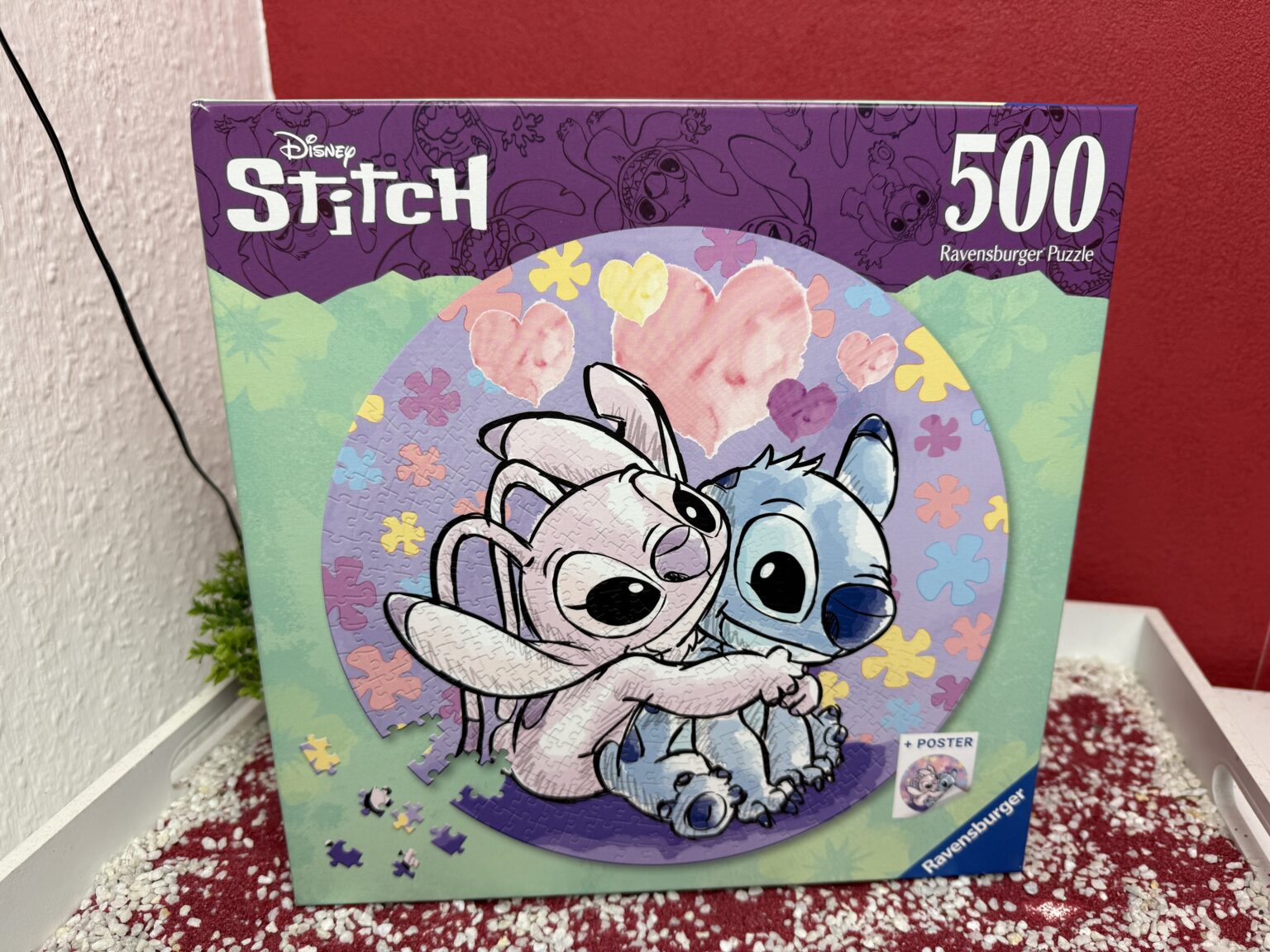 Mein Ravensburger Stitch Puzzle rund