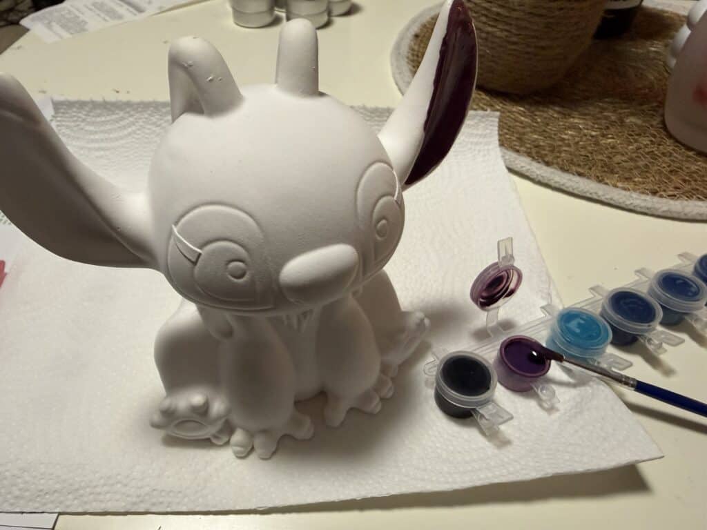 So sehen die Stitch Paint your own Figuren aus