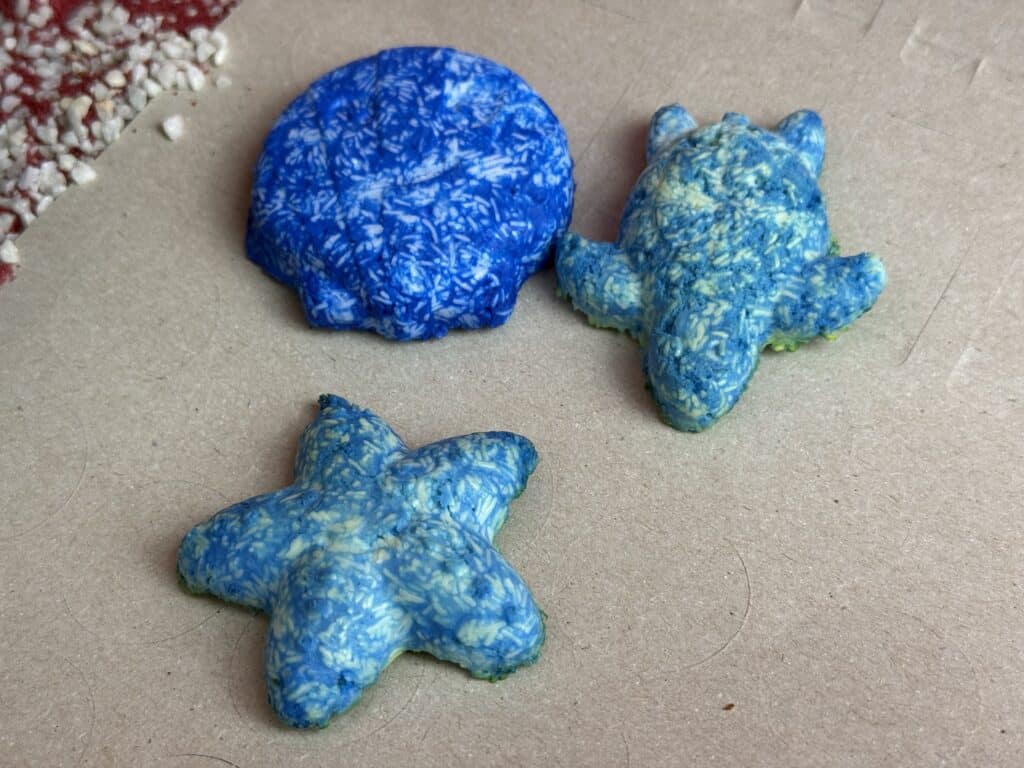 So sieht die Seife fertig aus