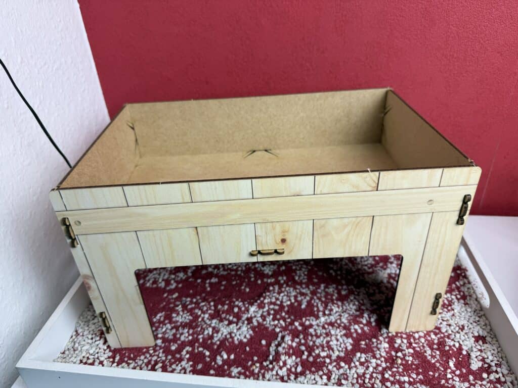 Das fertige Hochbeet von Kosmos meine erste Farm