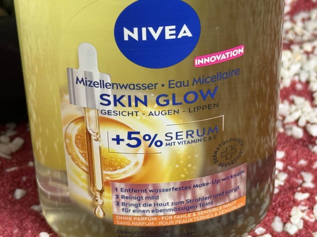 Das Nivea Mizellenwasser Skin Glow