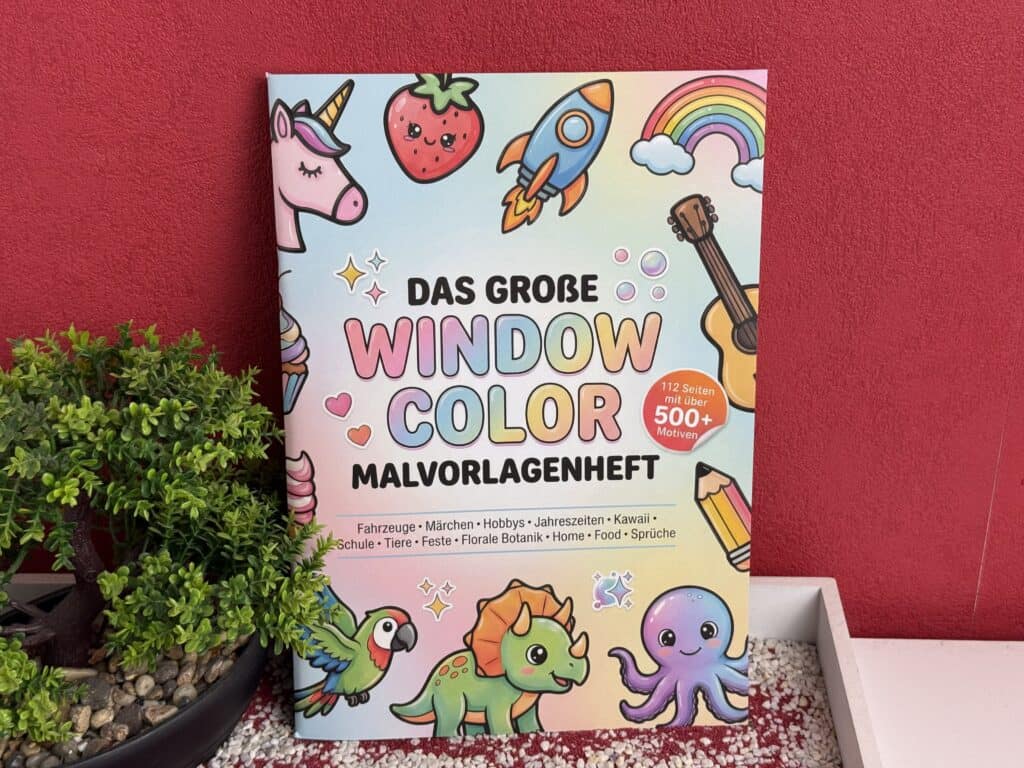Das Franken Group Window Color XXL Set, das Buch mit über 500 Vorlagen