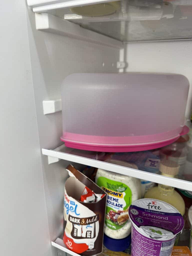 So weinig Platz nimmt er im Kühlschrank ein, perfekt