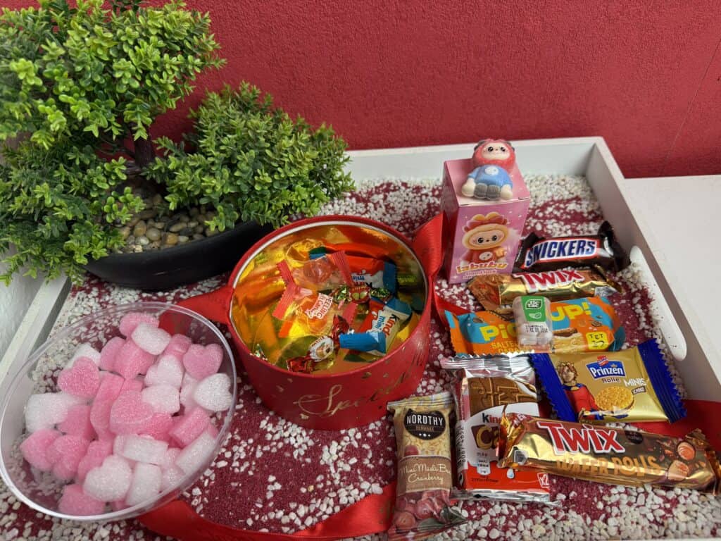 Der Inhalt der Snackbox Deluxe von SnackChiefs