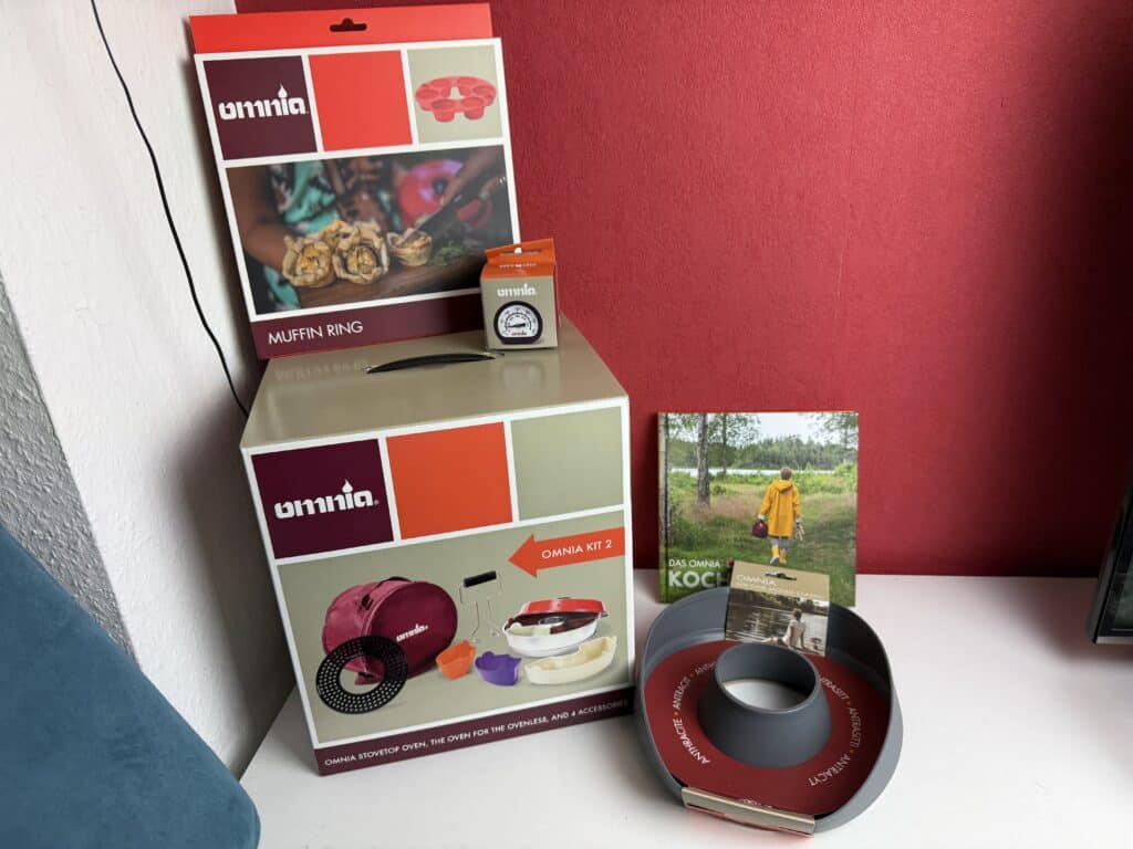 Das Omnia Kit 2 plus Zubehör