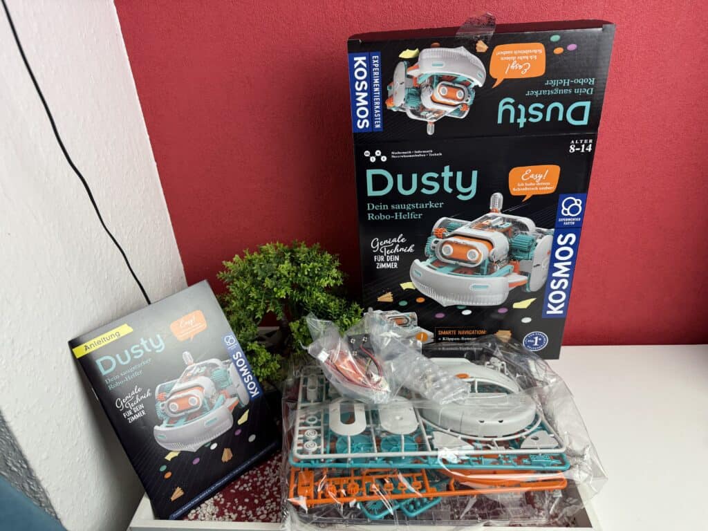 Der Bausatz von dem Kosmos Dusty