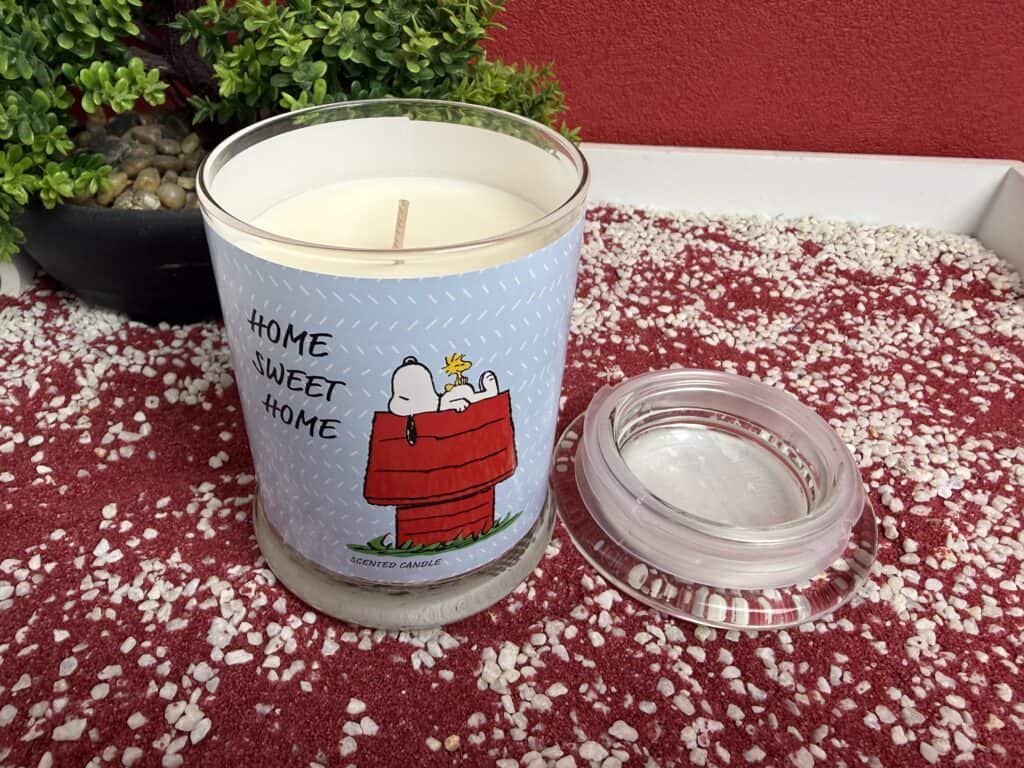 CandleVibes Snoopy Kerzen, die Kerze Home Sweet Home